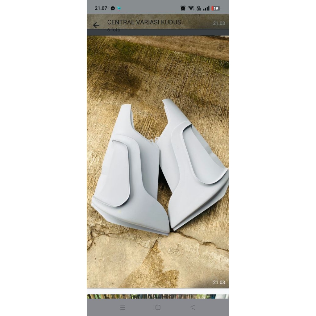 PIPI Truk Canter Bahan plat besi