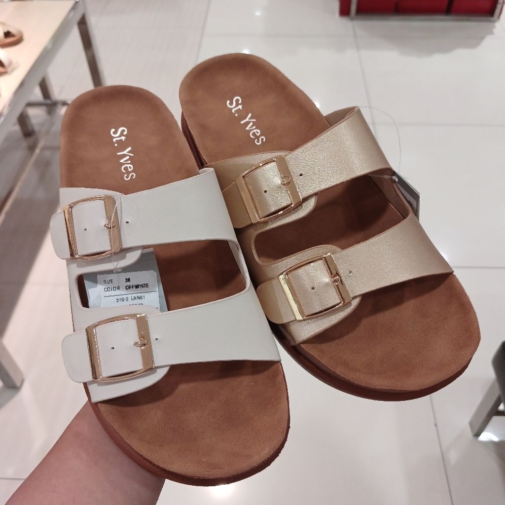 sandal wanita wedges 3cm ST.YVES ori dari matahari