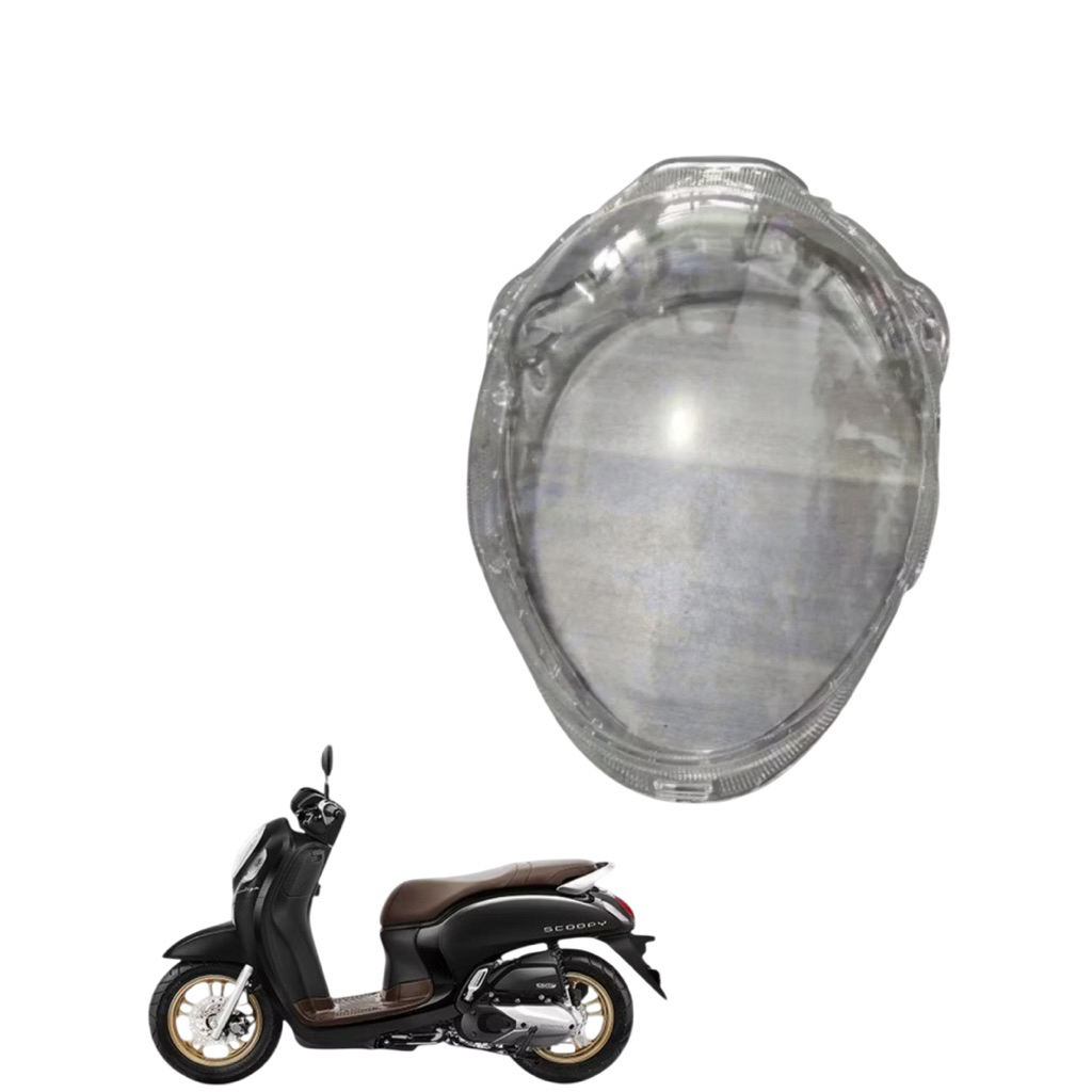 MIKA KACA LAMPU DEPAN SCOOPY NEW 2021 VR