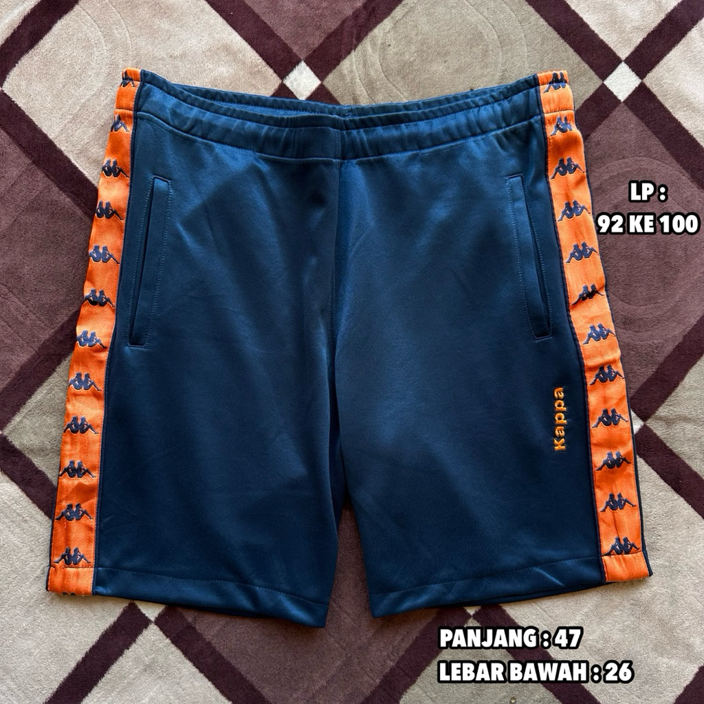 KAPPA Tapped - Short Pants (Navy & Orange) XL/XXL