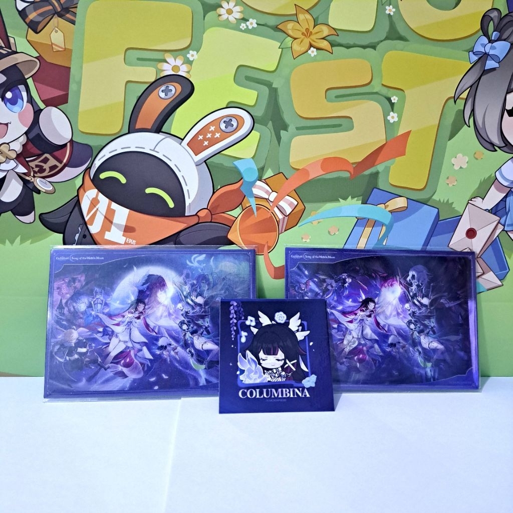 Genshin Moon Invitation Freebies - Genshin Official Freebies