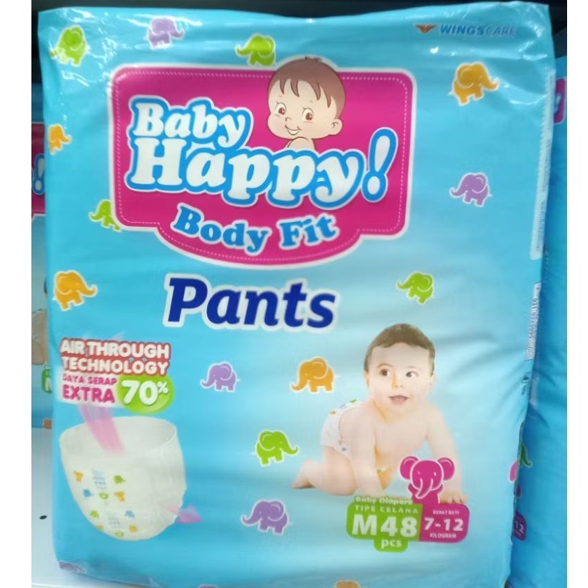 BABY HAPPY ukuran M48