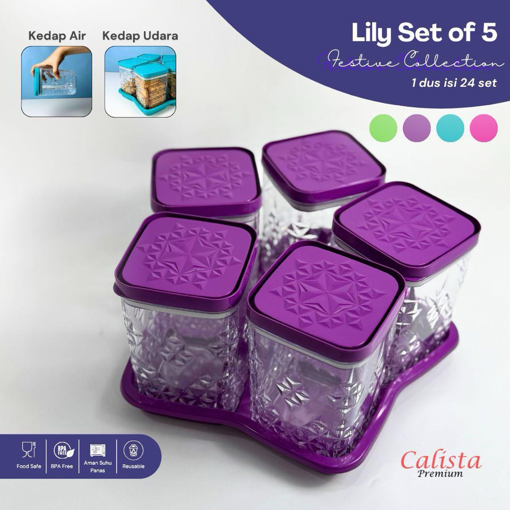 Calista - Toples Lily Set 5 Susun