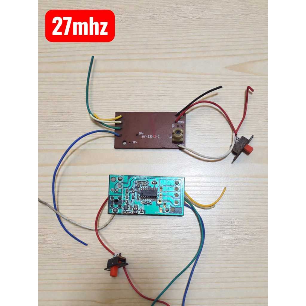 MODULE MODUL RECEIVER RC 4 CHANEL 40MHZ DAN 49MHZ MODUL PCB REMOTE CONTROL DIY COPOTAN