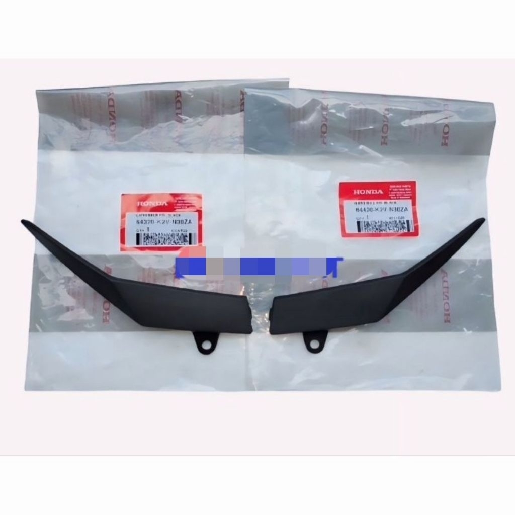 Garnish FR Garnis Sayap Depan Samping Kanan atau Kiri Vario 125 Led New K2V 2021-2024 Original