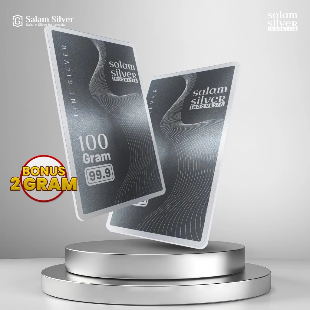 Salam Silver - Perak 9999 Batangan 100 Gram