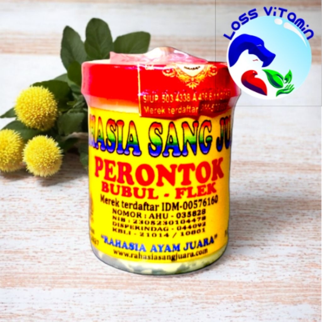 Obat Perontok Bubul Flek Ayam Salep Jamur Bubul Kaki Ayam Rahasia Sang Juara isi 30 gram