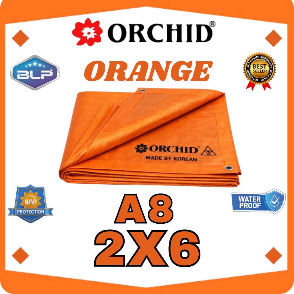 Terpal orchid A8 Ukuran 2x6 Made In Korea