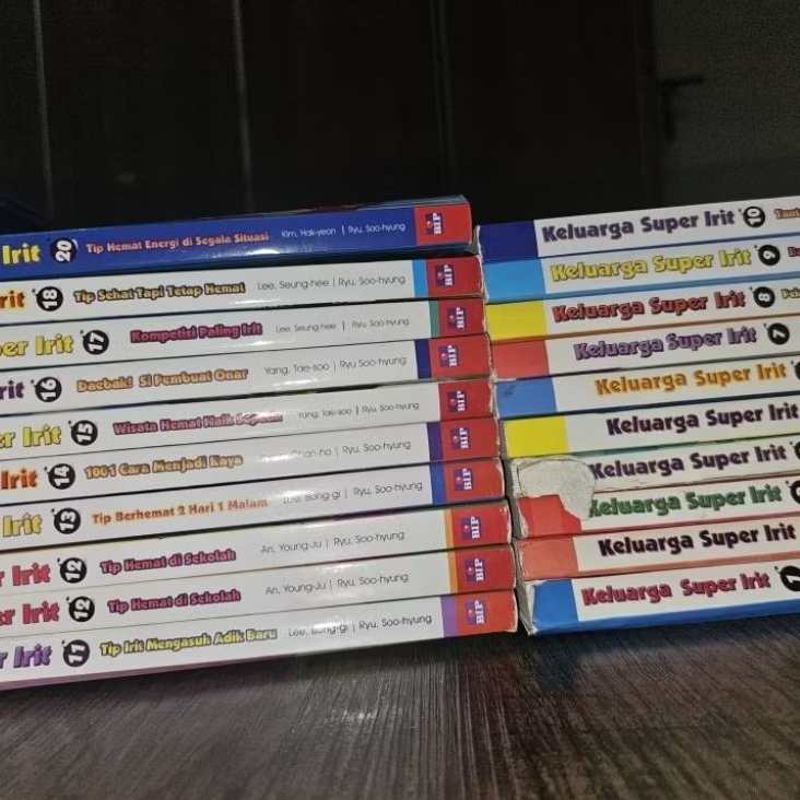 PRELOVED Keluarga Super Irit Komik (Komplit) Seri 1-20