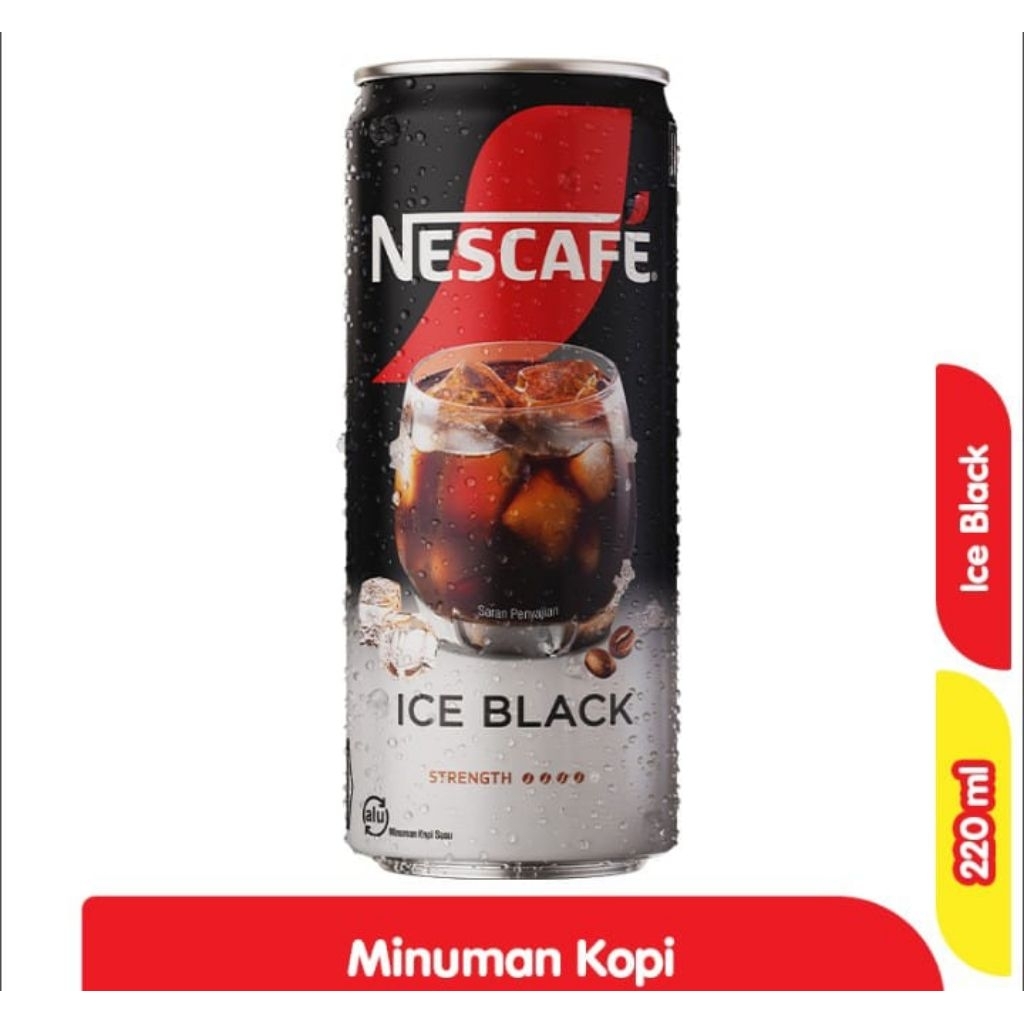 Nescafe Minuman Es Kopi Hitam 220 ML