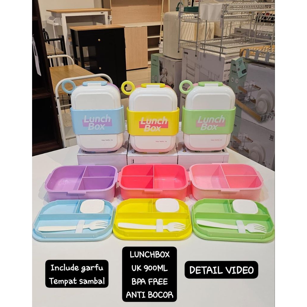 Tempat bekal makanan Informa Lunch box
