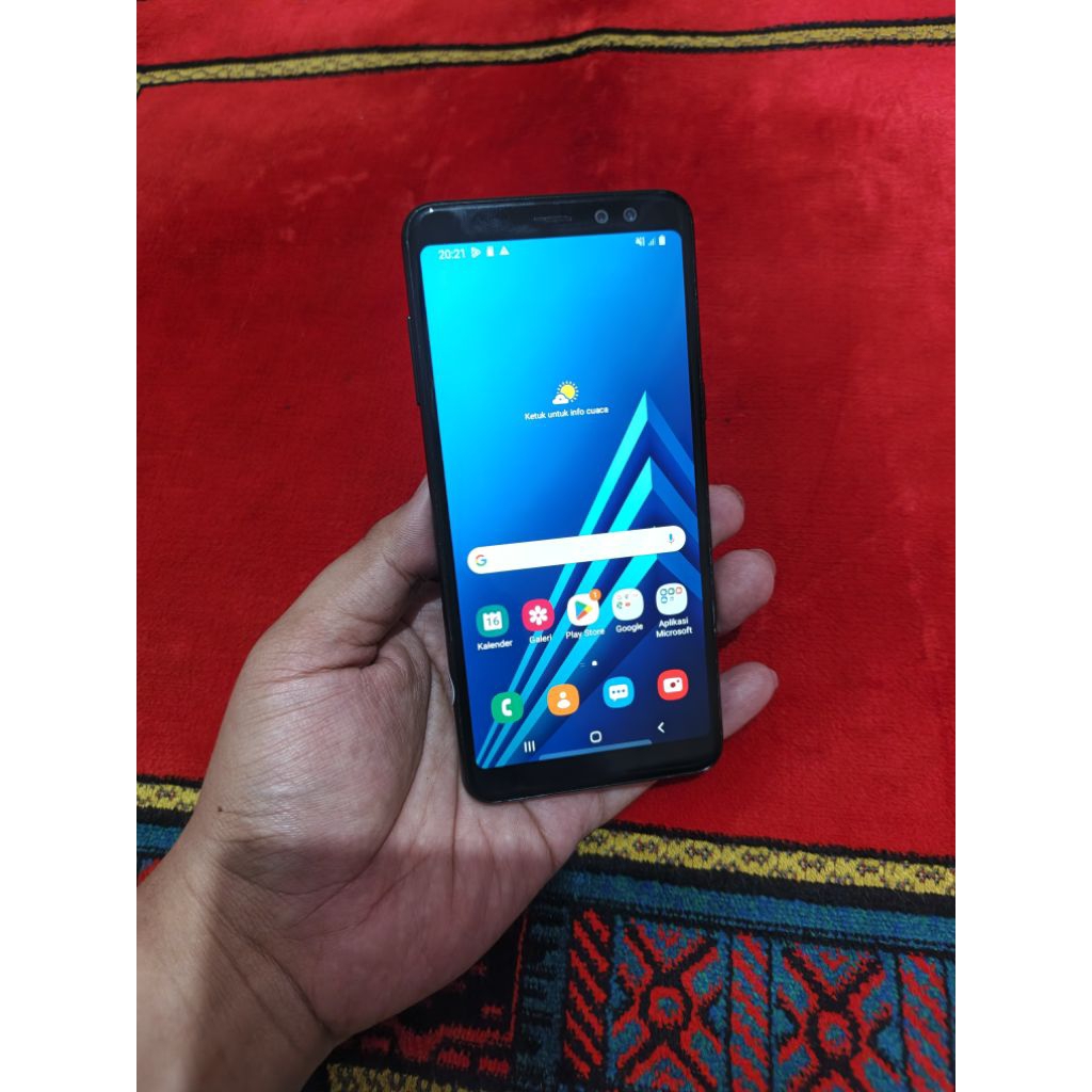 samsung a8 2019 2018 NFC garansi resmi ram 4gb ori normal murah hp bekas murah bagus type c