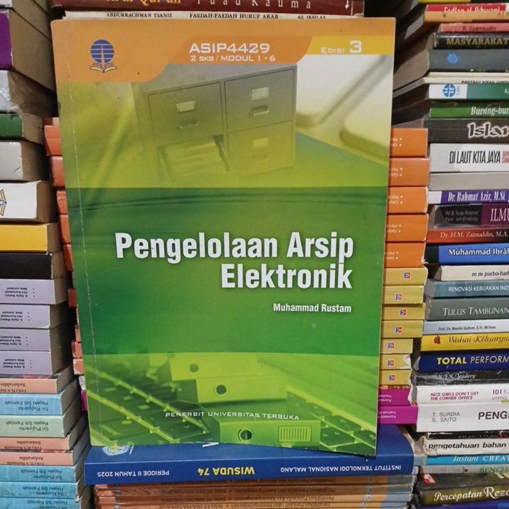 pengelolaan arsip elektronik edisi ketiga buku bekas original
