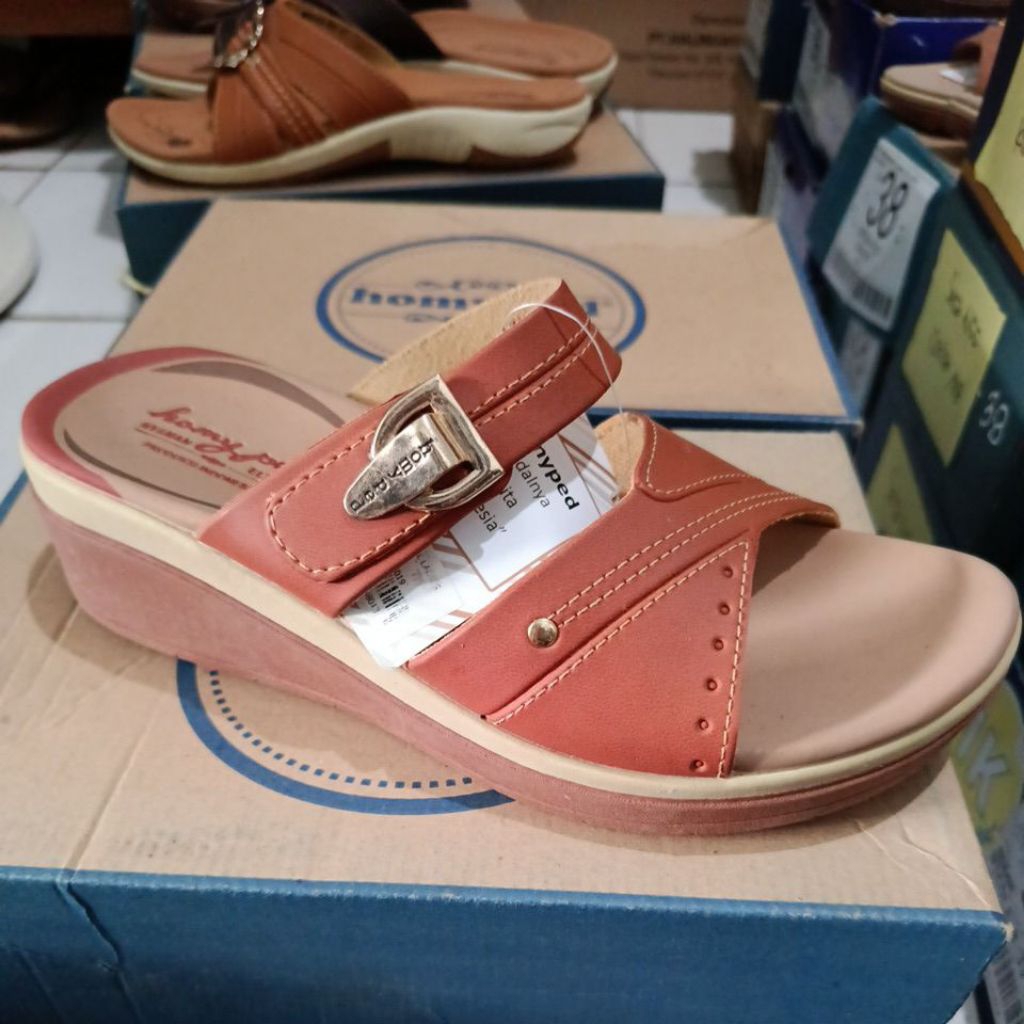Homyped Vendela n55 Sandal Wanita Sandal Slop Wanita Sandal Homyped Original