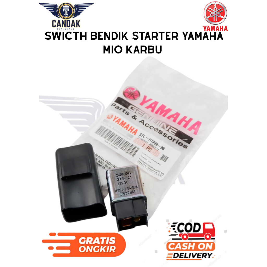 Bendik Stater 5TL Yamaha Mio Karbu, Mio Soul , Jupiter MX & Vega R original ori