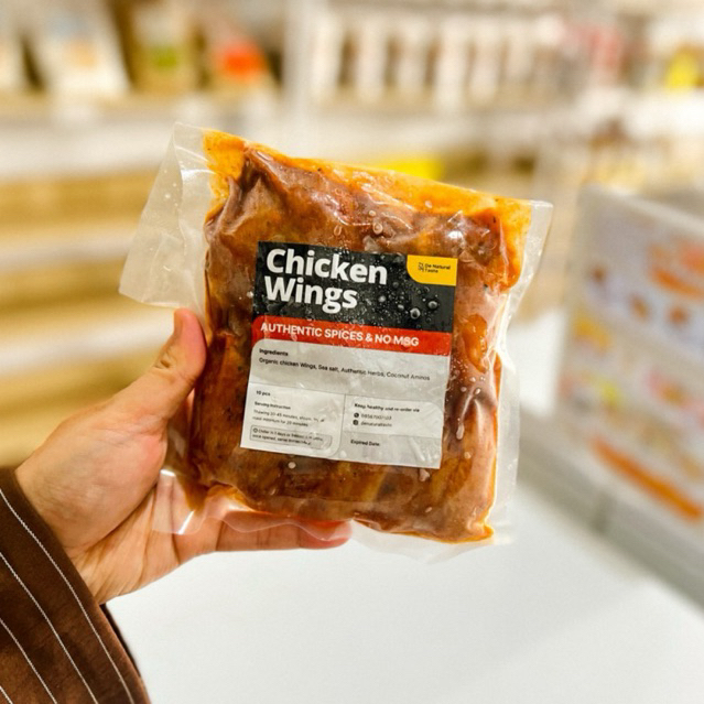 chicken wings | No MSG | organic chicken wings