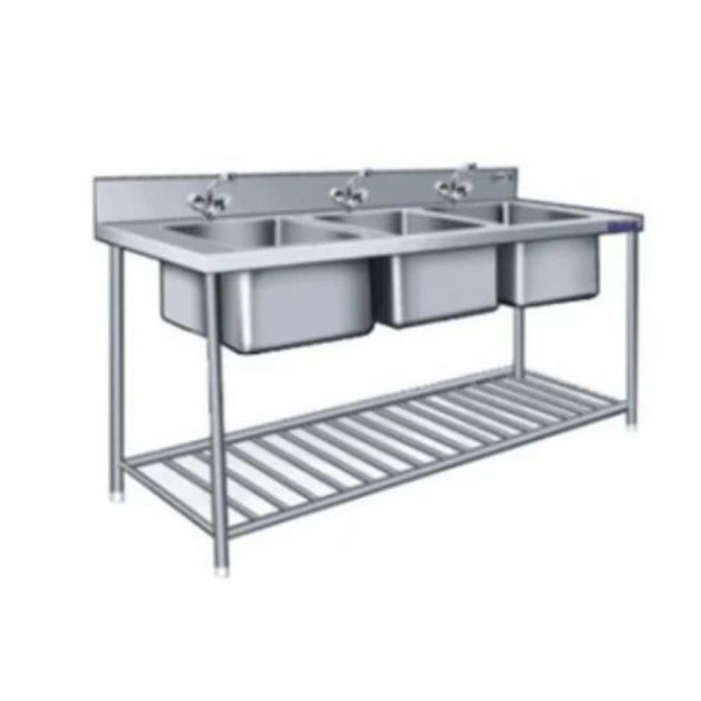 Wastafel Bak sink cuci piring / Sink cuci piring Stainless Steel / sink Wastafel