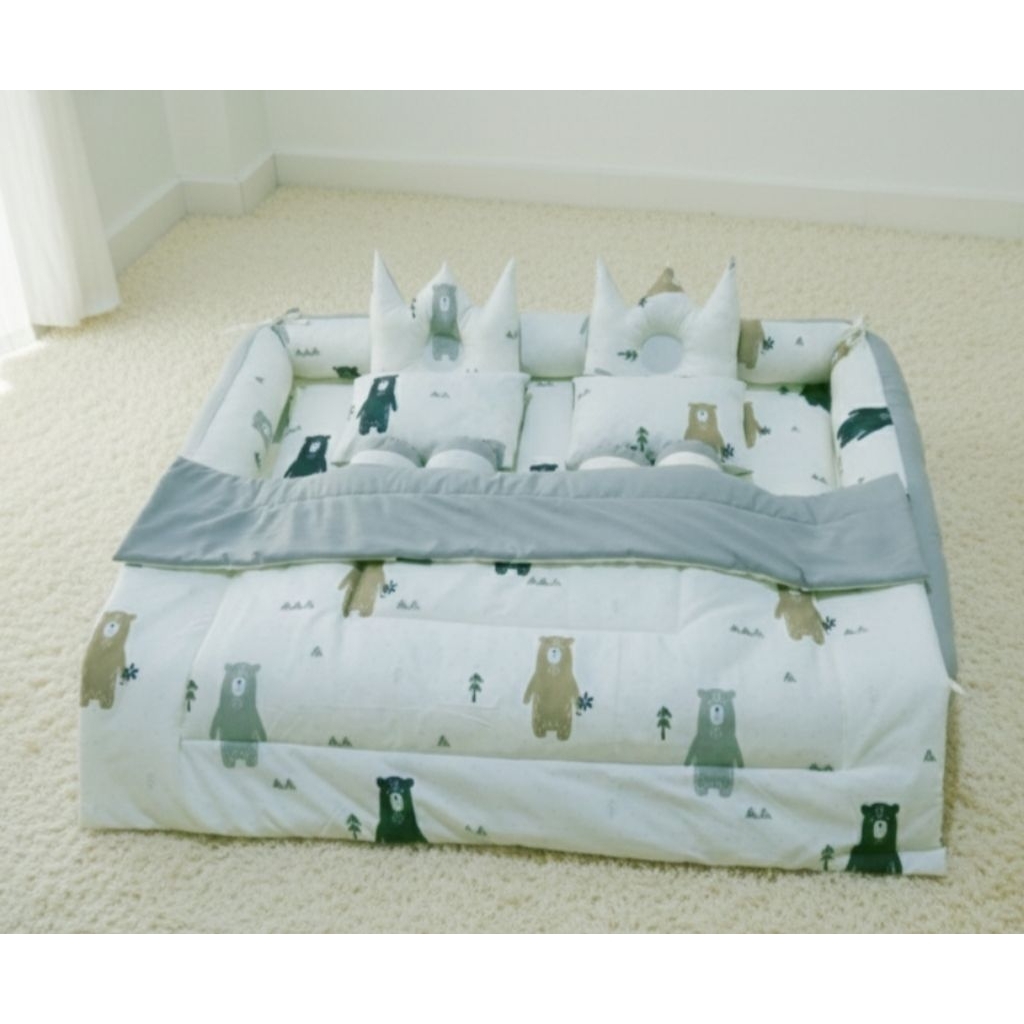 [ PROMO ] kasur bayi kembar full set bedcover