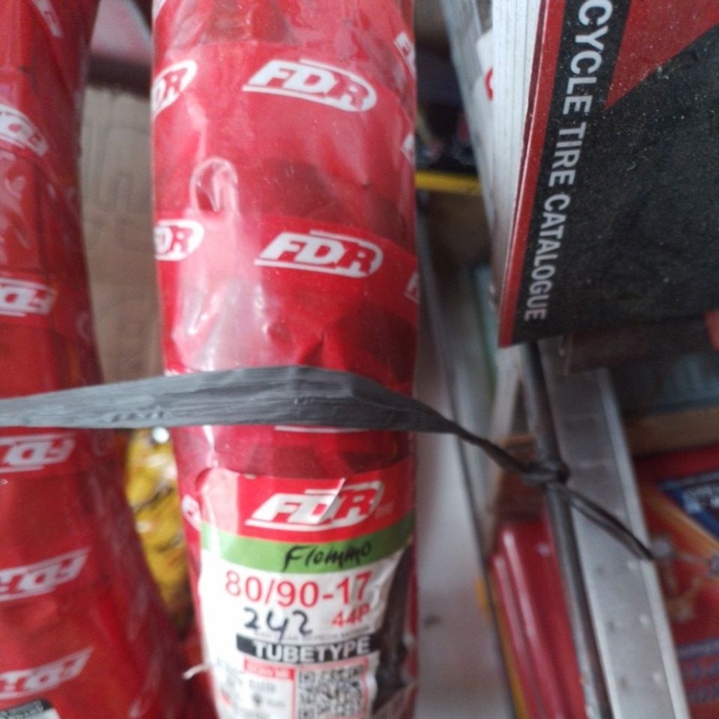 ban luar motor bebek sport fdr 80/90-17 bukan tubles belakang/depan velq 17