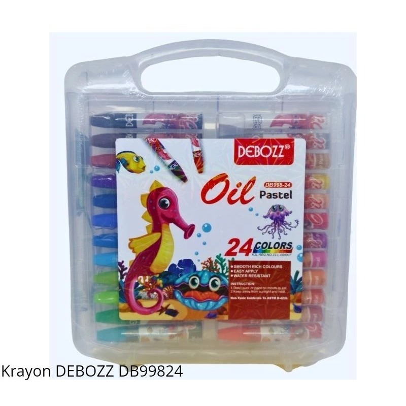 DEBOZZ - KRAYON OIL PASTEL / PERWARNA / KRAYON MINYAK /  CRAYON OIL PASTEL 998