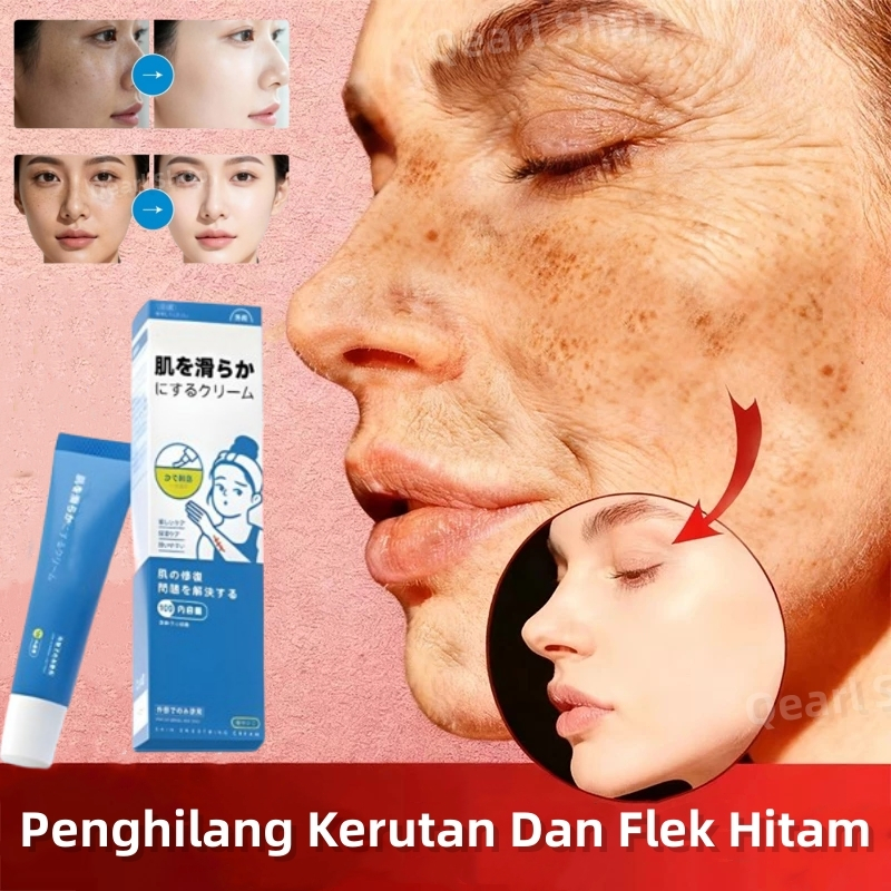 Gel Penghilang Kerutan Dan Flek Hitam Krim Anti-Kerutan Pelembab Pemutih Wajah Glowing Cepat Anti Ag