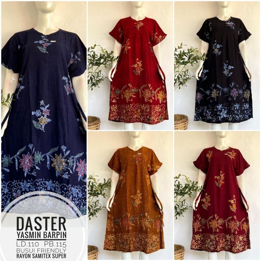 Daster Batik Murah Ukuran Standar LD 110 Kain Rayon Samitex Adem