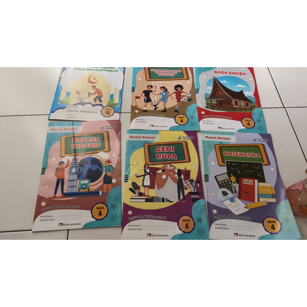buku lks kelas 4 semester 2
