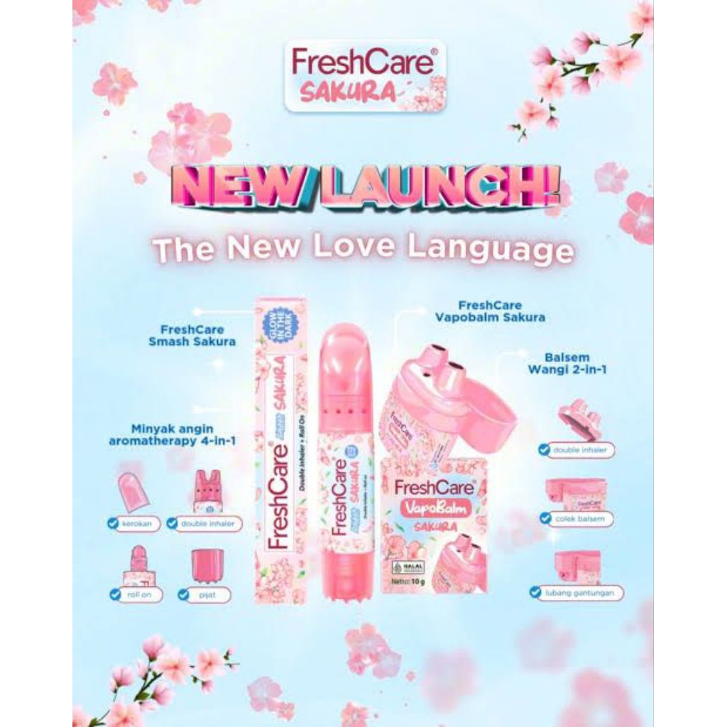 Freshcare / freshcare smash all varian 8ml double inhaler