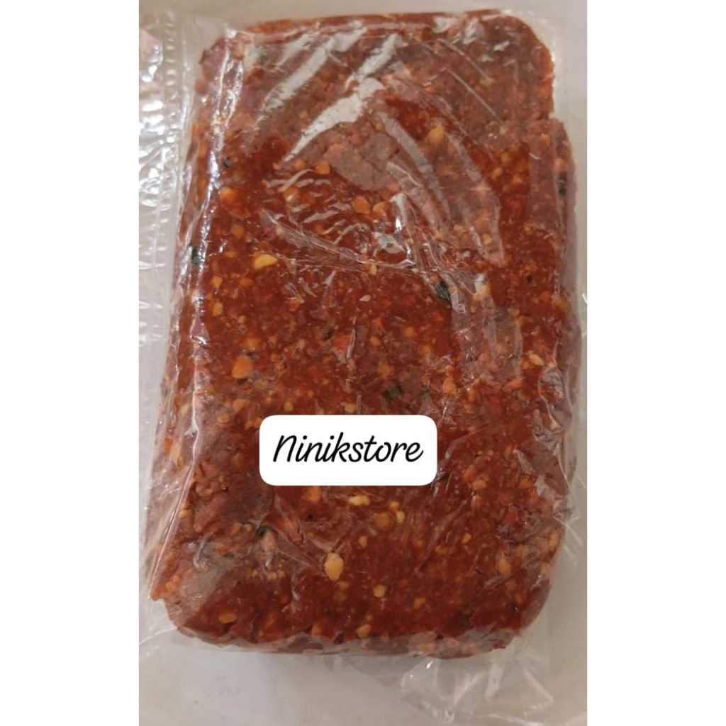SAMBEL PECEL 1KG SAMBEL PECEL KACANG TANAH 1KG  PEDAS/SEDANG