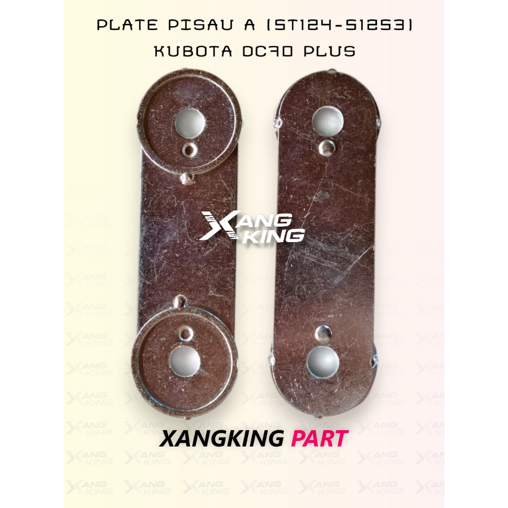 PLATE PISAU A (5T124-51253) KUBOTA DC70 PLUS
