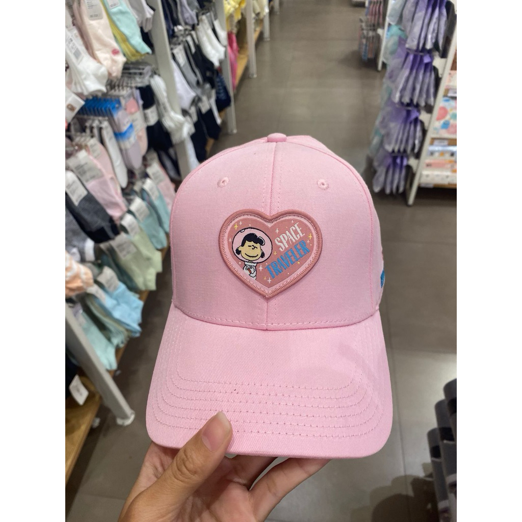 Miniso x Snoopy - The Little Space Explorer Collection Baseball Cap 58cm (Pink)