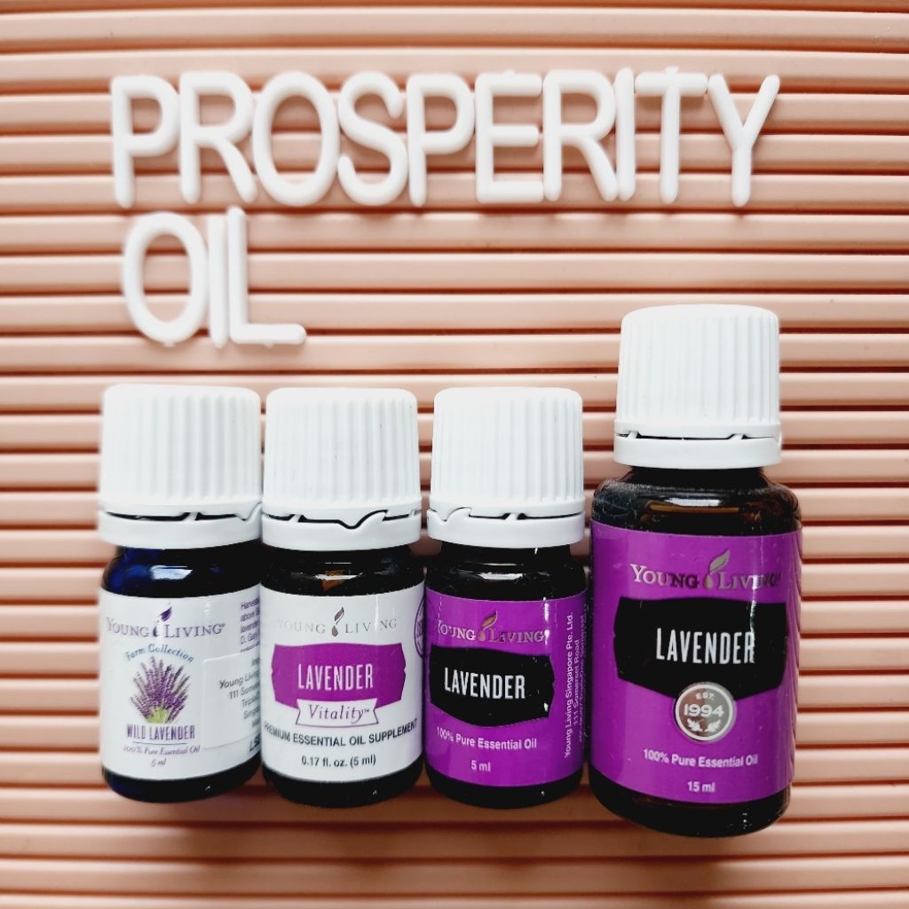 Ready Stock Young Living Lavender 5ml Vitality, Wild, atau 15ml Essential Oil YLEO
