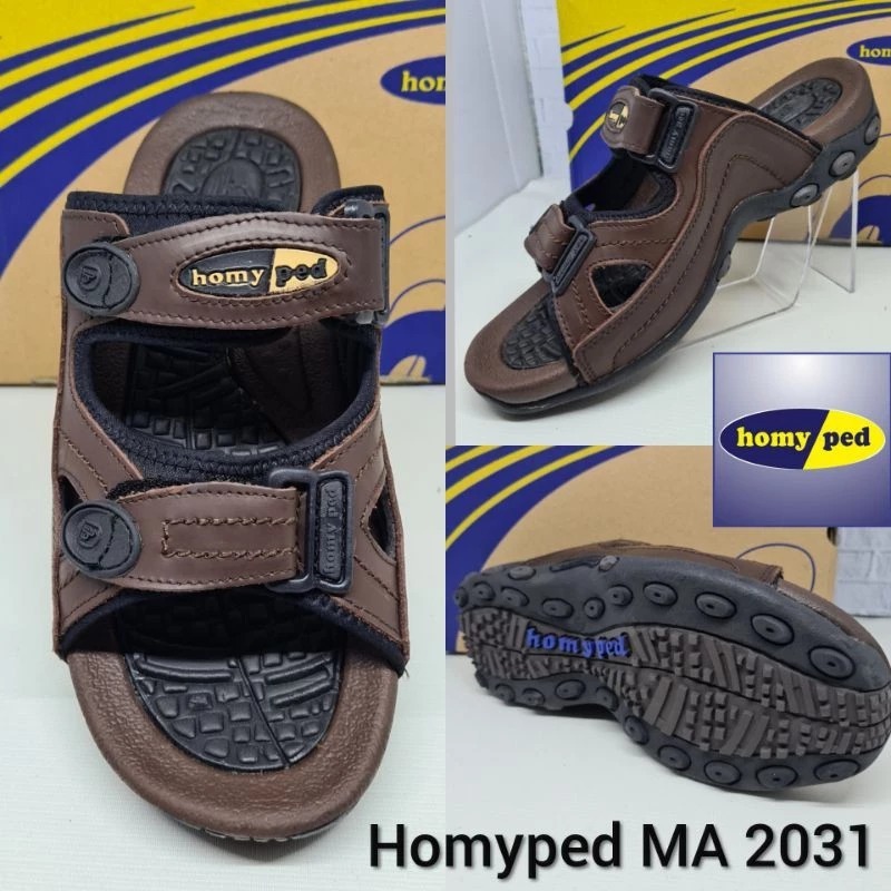 Sandal Pria Homyped MA 2032 Kulit Asli Original