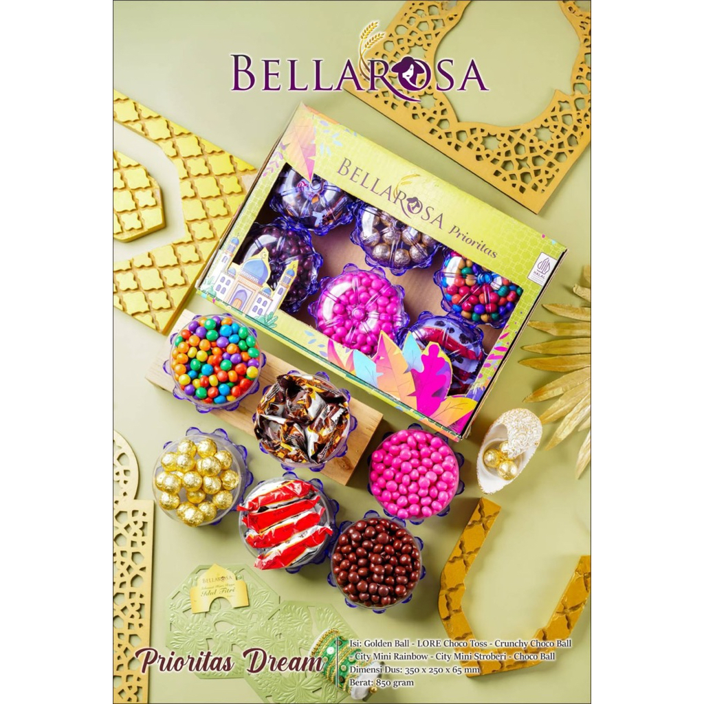 Bellarosa prioritas dream coklat - aneka coklat lebaran - coklat kiloan lebaran murah