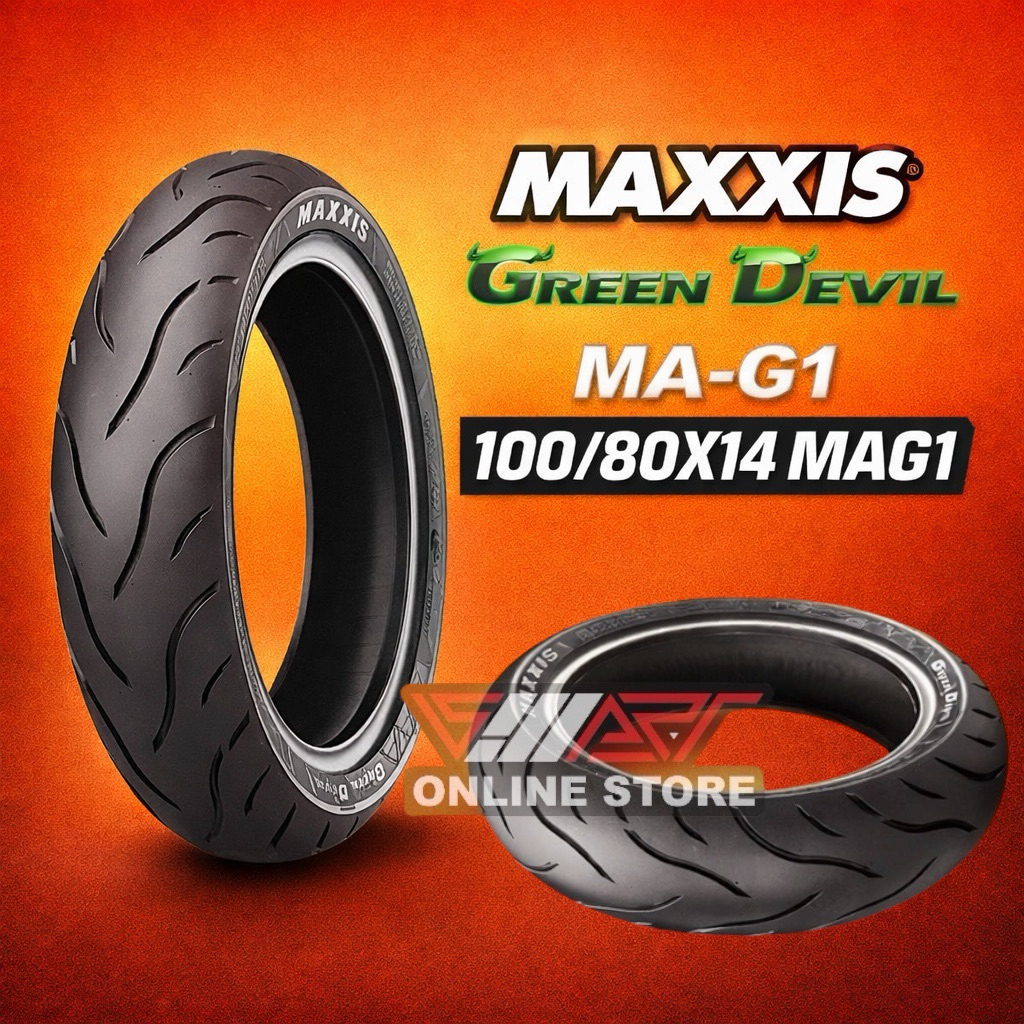BAN MAXXIS GREEN DEVIL MA-G1 100/80X14 MAG1 (100/80 X 14)