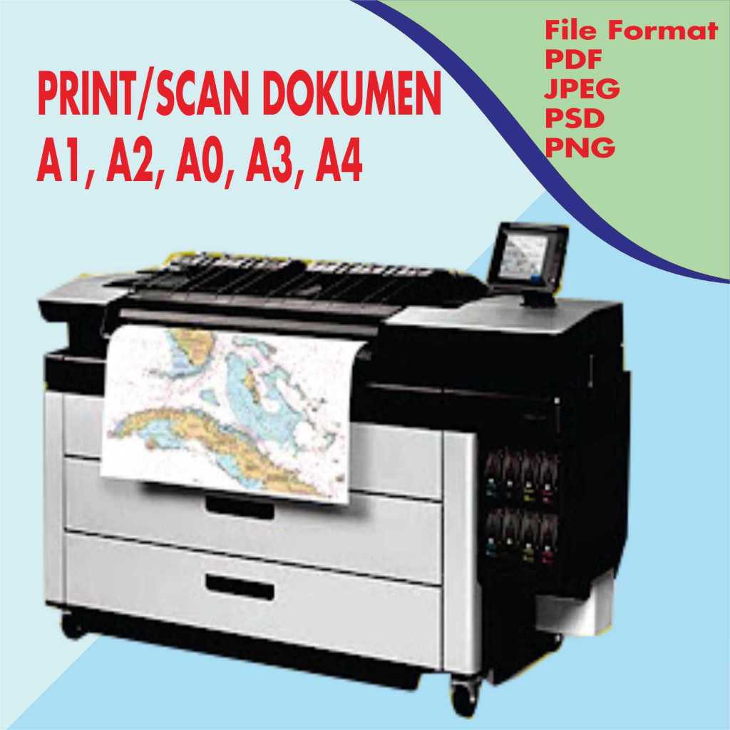 CETAK PRINT A1 A2 A0 A3 LARGE FORMAT