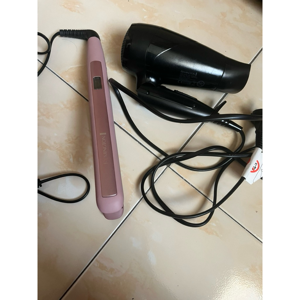 Preloved Hair Dryer + Catokan Remington