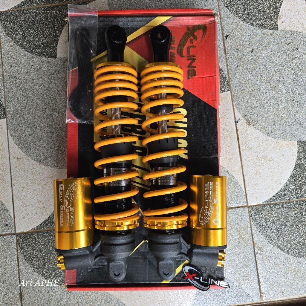 PROMO XLINE shock shockbreaker tabung bawah tipe 519 ukuran 335mm NMAX AEROX
