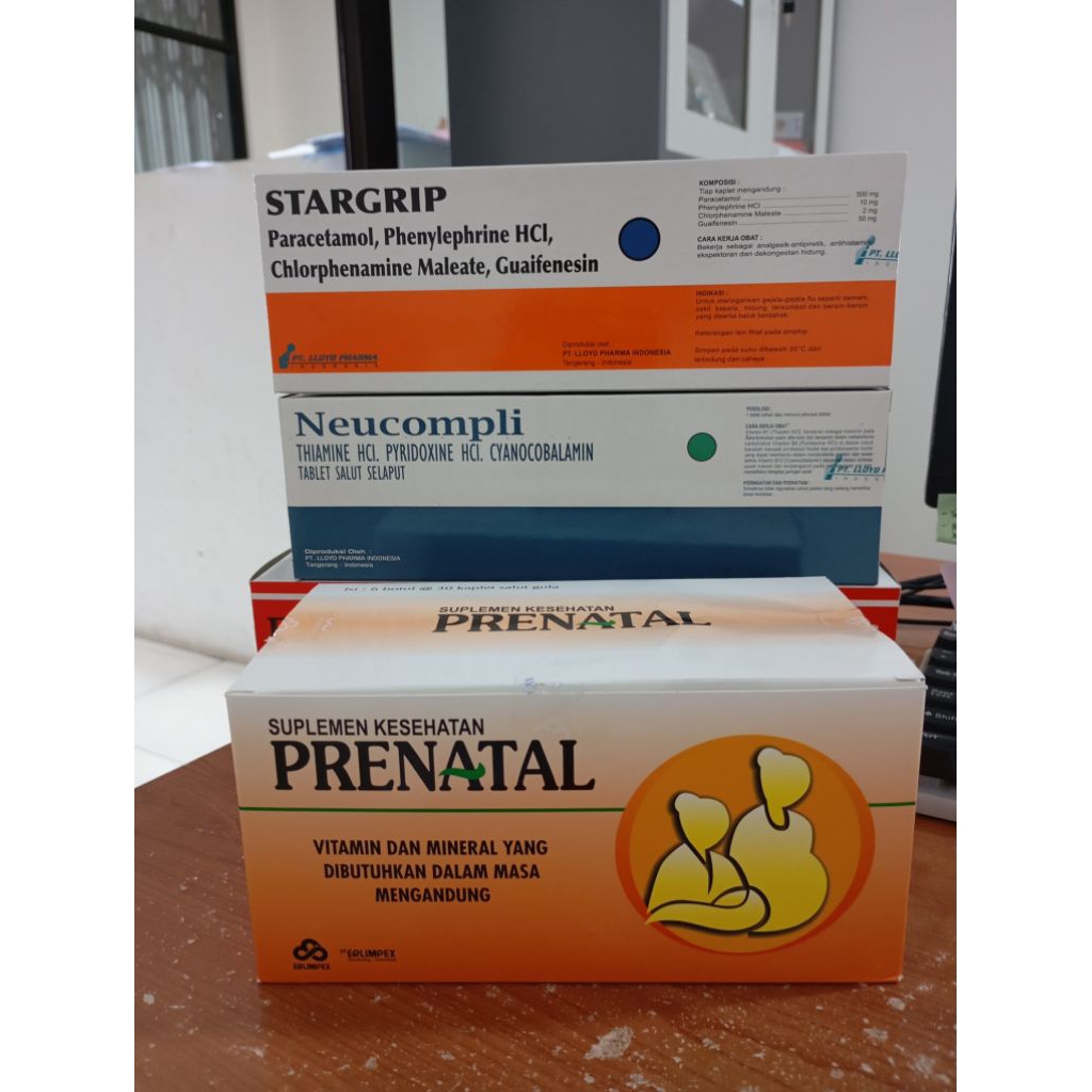 Prenatal 30 tablet vitamin & mineral ibu hamil