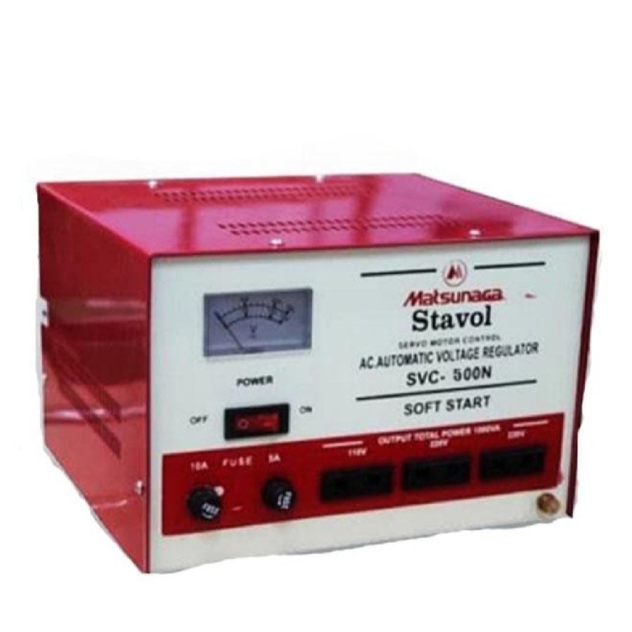 Stavolt SVC 500W/1000W Matsunaga / Stabilizer SVC 500/1000VA MTS