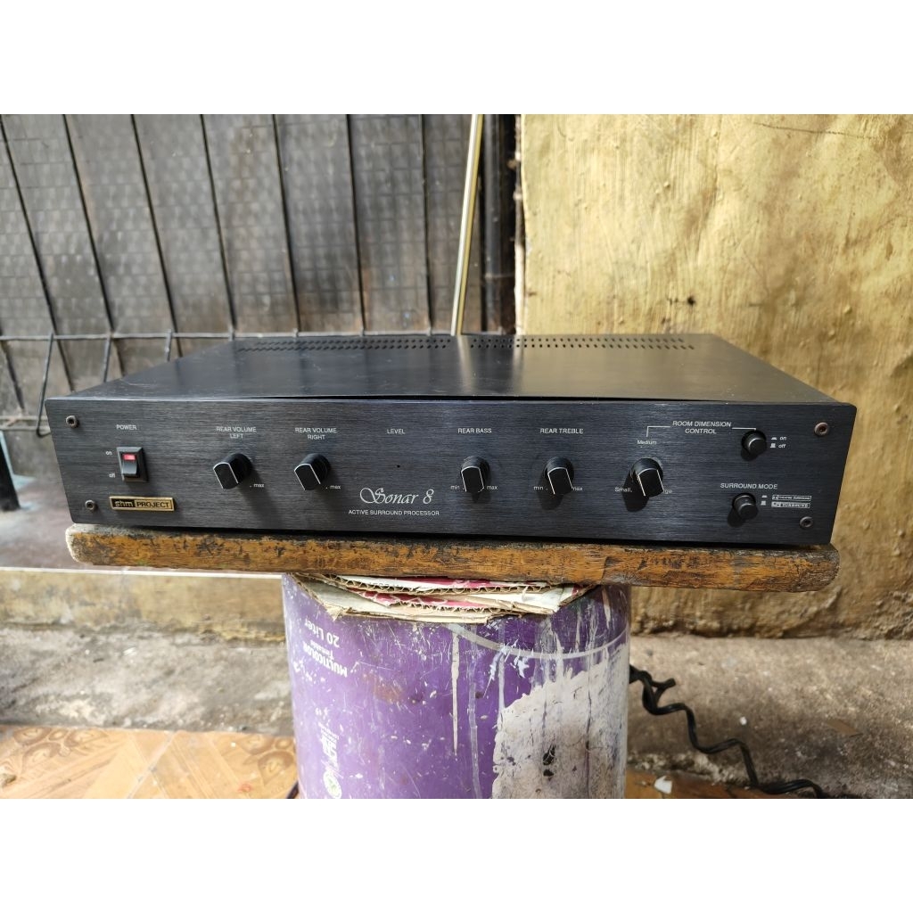 amplifier actic surround processor sonar 8