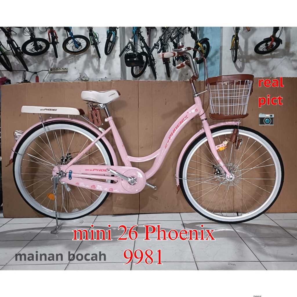 NEW sepeda mini ukuran 26 inch phoenix 9918 sepeda terbaru 26inch