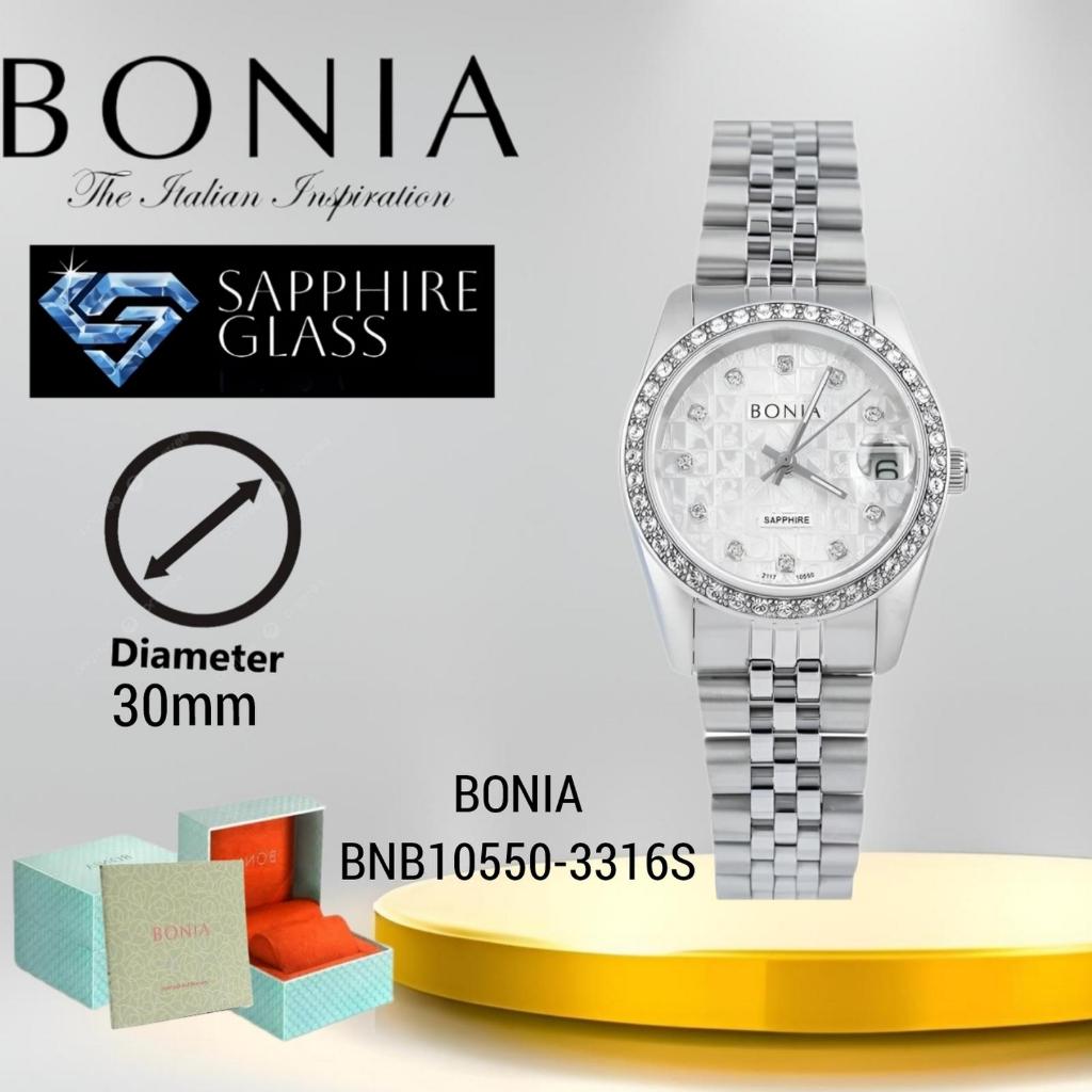 Jam Tangan Wanita Bonia BNB10550-3316S jam tangan Bonia kaca Saphire Original bnb10550-3316s  B10550