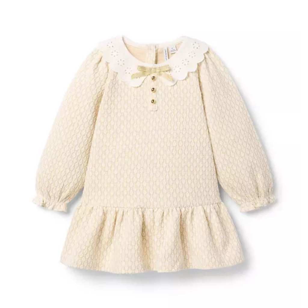 Janie & Jack Jaquard Dress