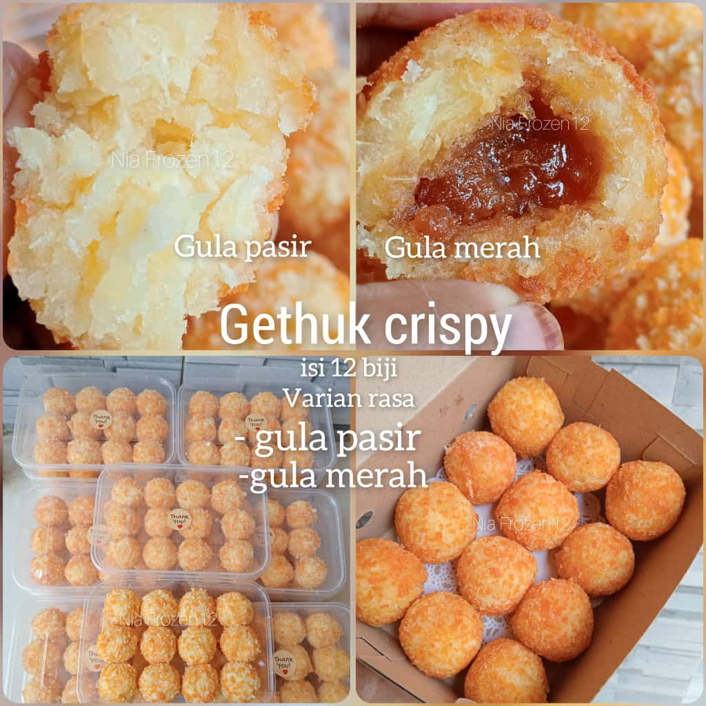Getuk Krispy isi gula merah