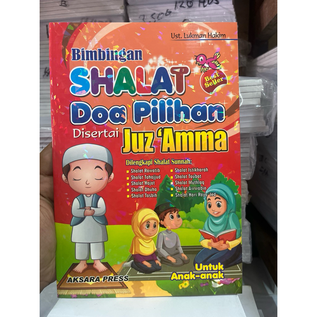 buku sholat juz Amma dan doa anak belajar