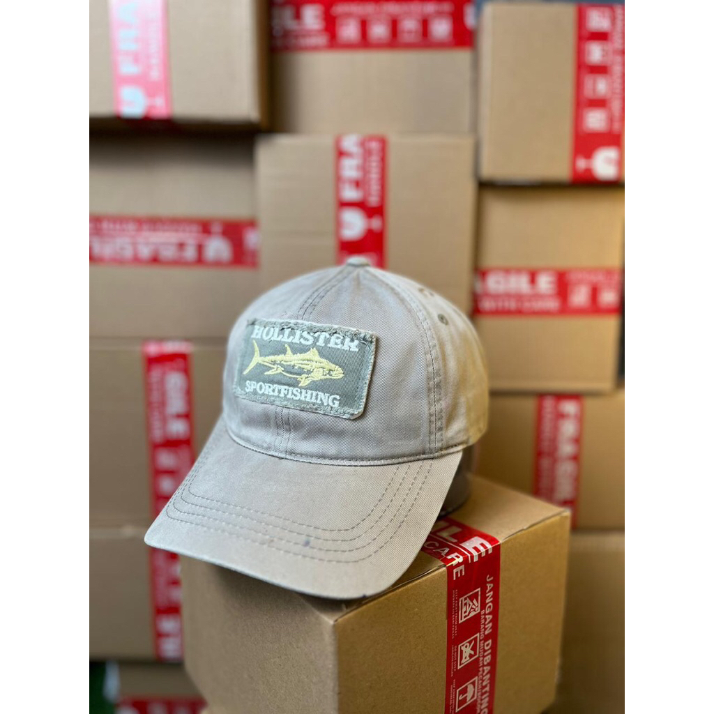Topi Mancing Fishing Cap Topi Brand Topi Original Holister Fishing Art