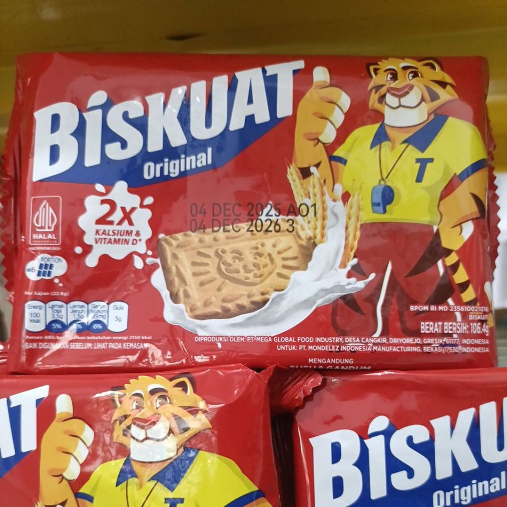 Biskuat Original 106gram
