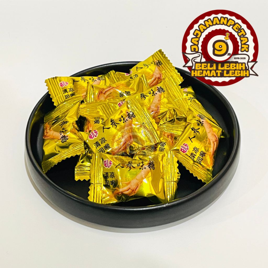 Permen Ginseng Merah Korea | Ginseng Asli | Permen Ginseng