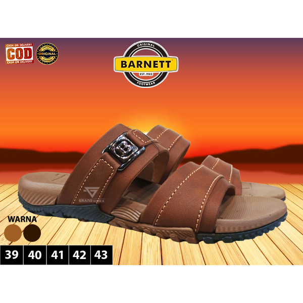 BARNETT Titan sandal flip flop slop pria kasual ringan anti slip sol tebal terbaru original